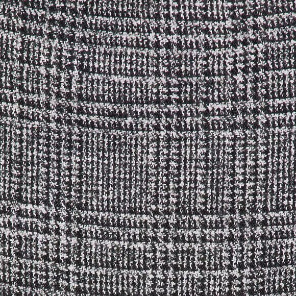 NEW NIA Rose Mini Dress in Black White Tweed Plaid Strapless XS - Picture 4 of 4